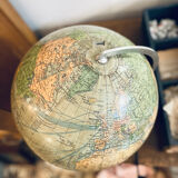 Illuminated terrestrial globe Columbus, Sweden, 1950s