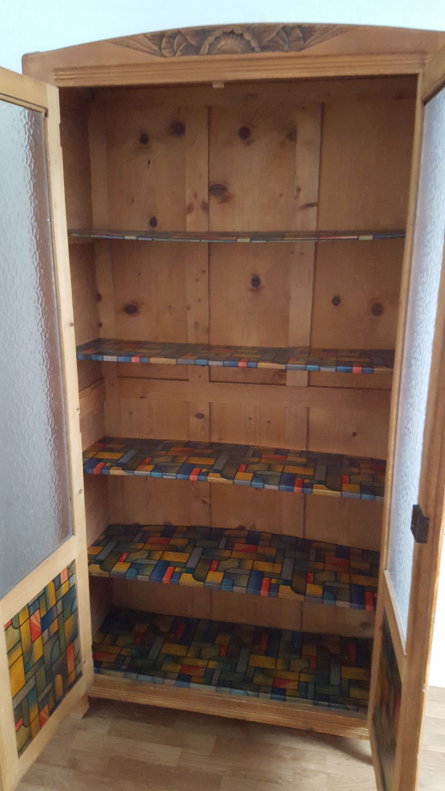 Showcase art deco Cabinet