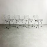 Set of Early Side Chairs by Harry Bertoia for Knoll, 1970