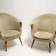 Pair of vintage cocktail chairs, 1960s