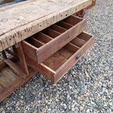 Old large workbench