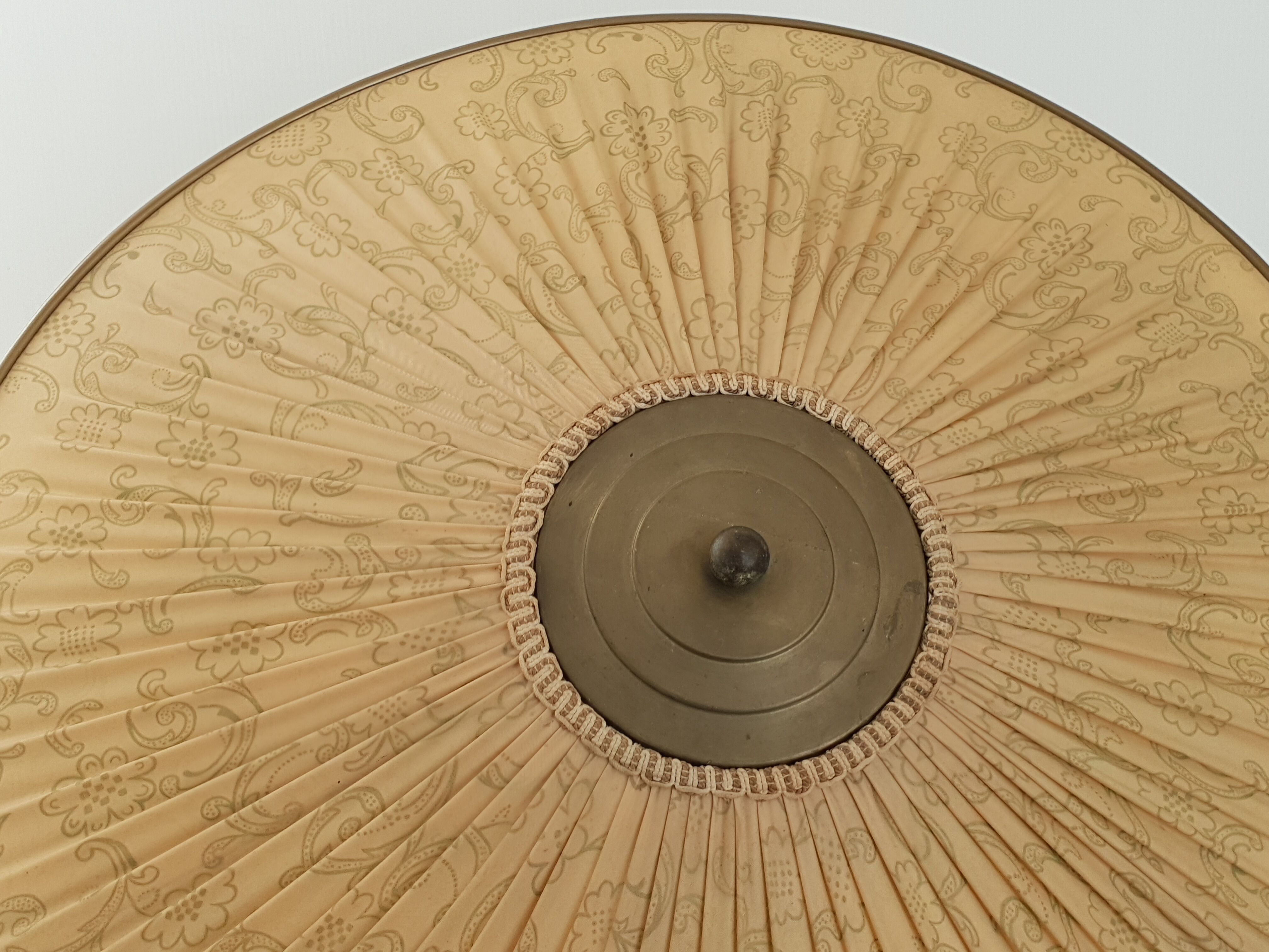 Vintage umbrella chandelier 1950