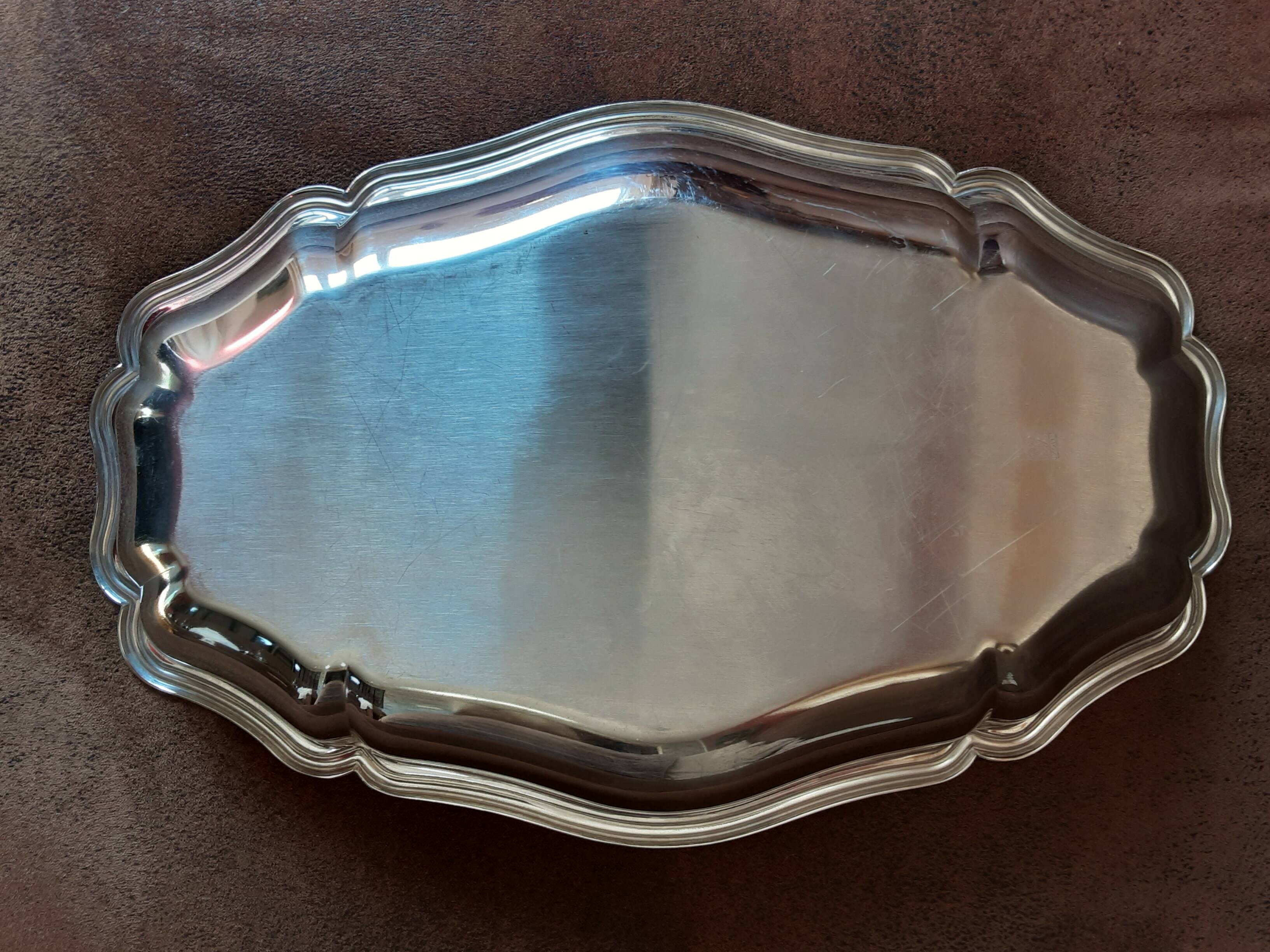 Vintage stainless steel dish