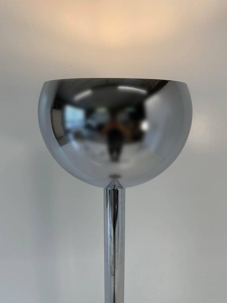 Chrome floor lamp AM2Z by Franco Albini for Nemo Lighting, 1970
