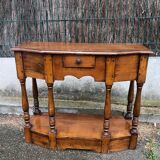 Low rustic style console