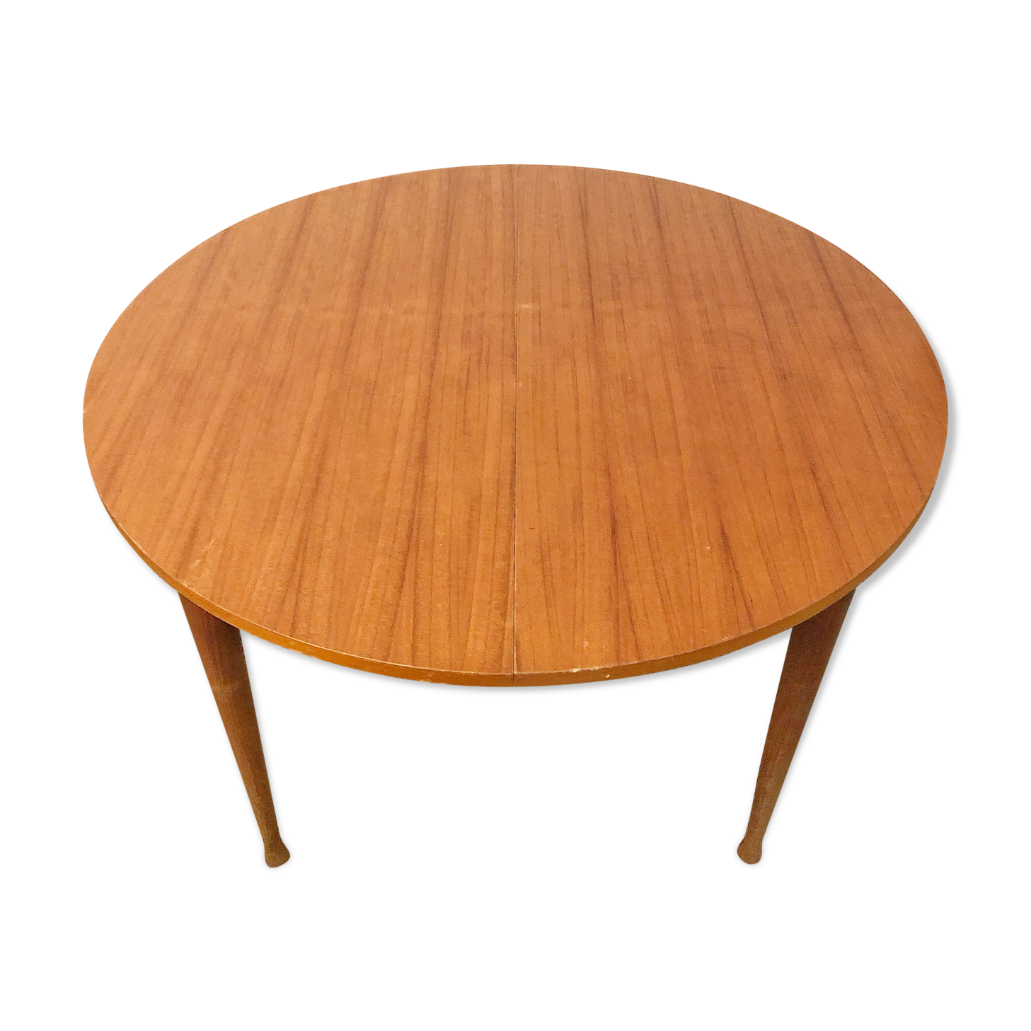 Table ronde à rallonge papillon