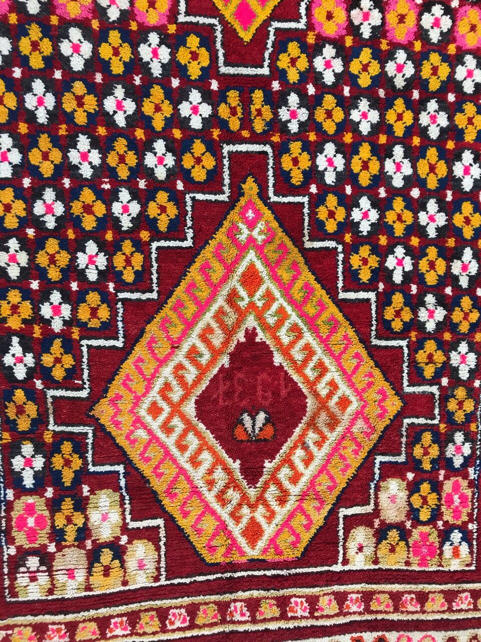 Moroccan Berber rug handmade 193x305cm