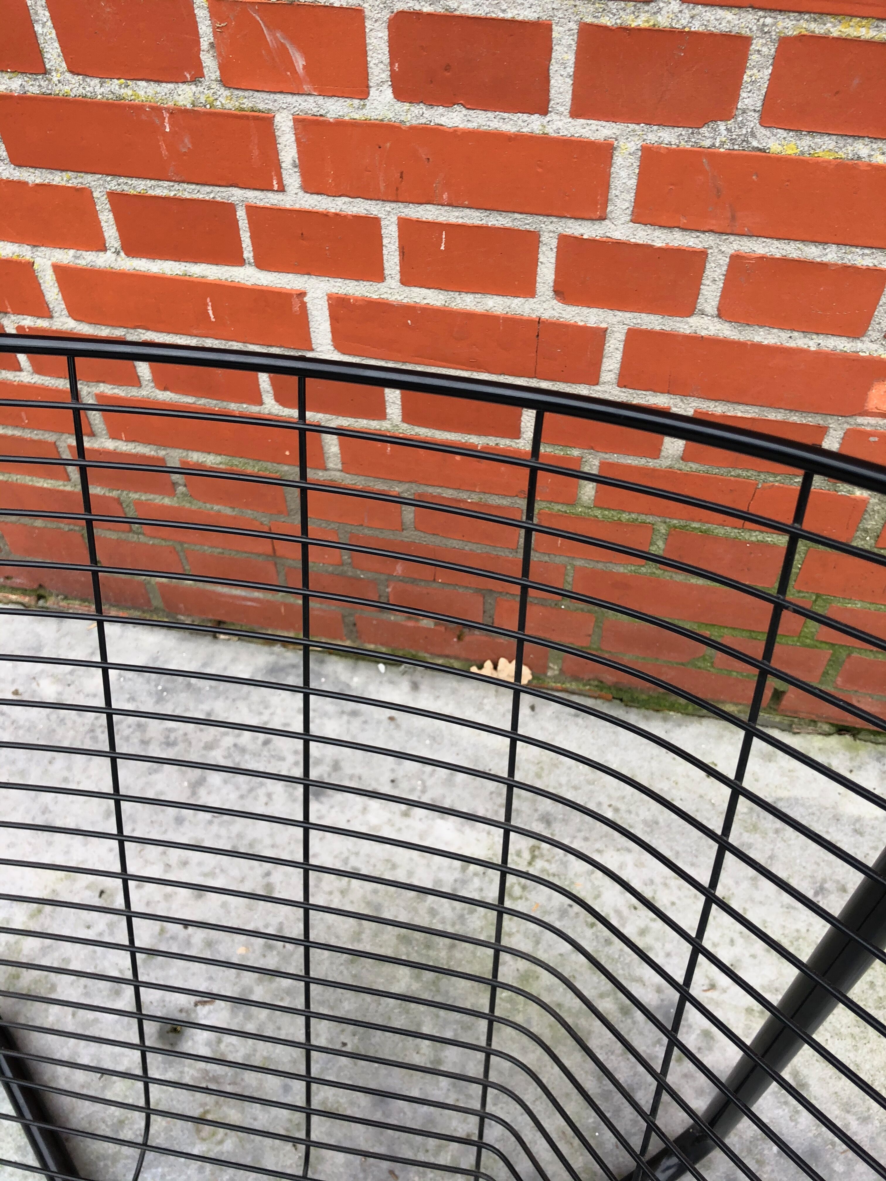 Fauteuil Ikea Jarpen Wire Chair vintage Niels Gammelgaard