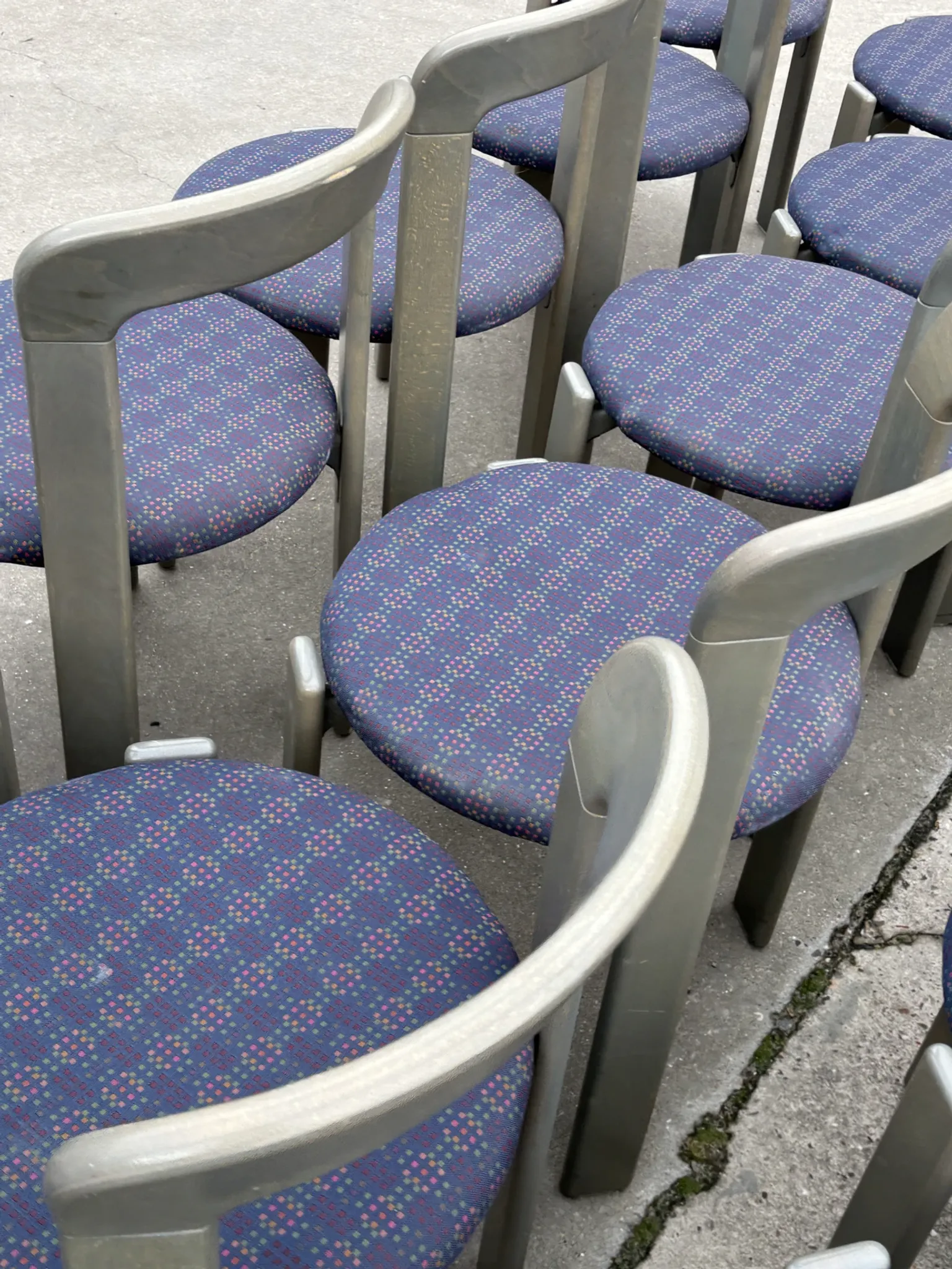 Vintage Bruno Rey chair -  model Rey 33 -for Dietiker / Kusch & Co.