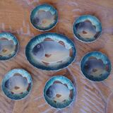 Slush type fish service, vintage 60'S