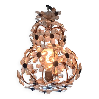 Lustre Art déco Bonbonne de Fleurs
