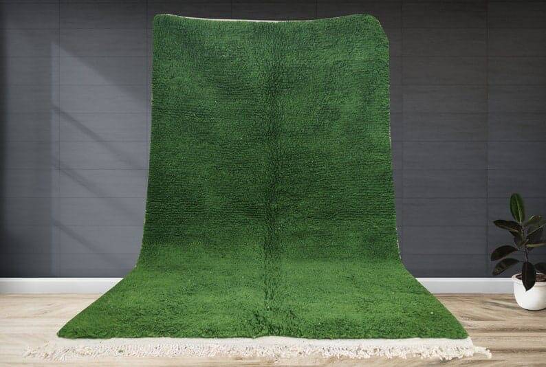 Traditional Moroccan pure wool rug 140x260 cm