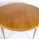 Table à manger ronde avec rallonges - Teck - Grete Jalk - P. Jeppesen - Années 1960