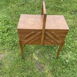 Sewing furniture worker