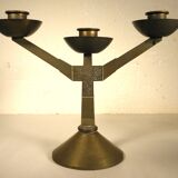 Pair of Arts and Crafts candlesticks