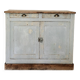 Parisian sideboard with blue-grey patina