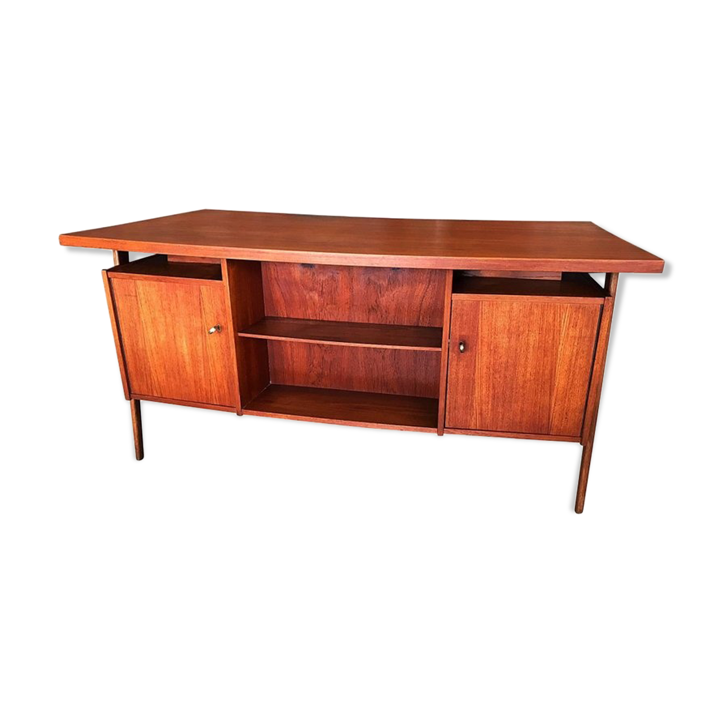 Office Danish teak Gunnar Nielsen Tibergaard