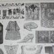 Engraving • embroidery, sewing, knitting • original lithograph from 1898