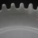Mebel Clam ashtray from the 1970s by Alan Fletcher in white.
