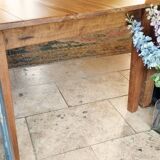 Solid oak farmhouse table 260x100