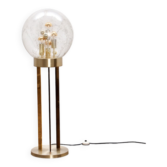 Sputnik floor lamp by Doria Leuchten Germany 1970s