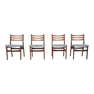 Lot de 4 chaises de salle - 1960