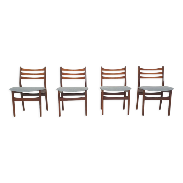 Lot de 4 chaises de salle à manger par Topform, Pays-Bas 1960