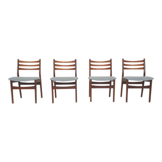 Lot de 4 chaises de salle à manger par Topform, Pays-Bas 1960
