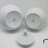 Ensemble cafetiere & pichet vintage « bavaria schirnding » decor fleurs