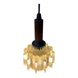 Petite suspension mid-century - verre
