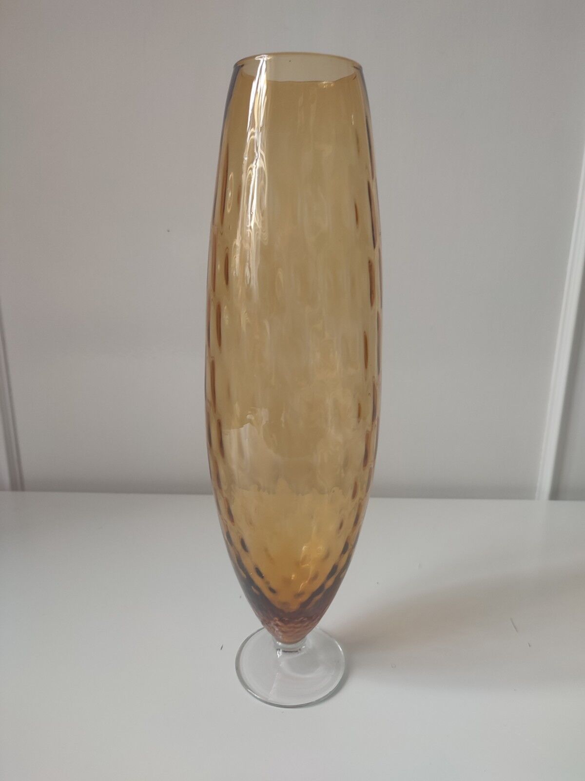 Vintage Italian glass vase