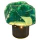 Vintage Table Lamp in Saint Gobain Glass in the style of Max Ingrand, 1960s