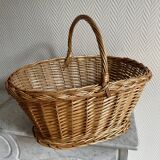 Vintage wicker basket