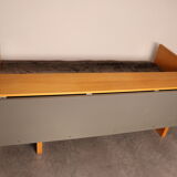 Convertible sofa & double bed model 'GE258' by Hans Wegner for Getama - Denmark - 1960's