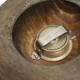Giant pepper mill in ash wood Borel France