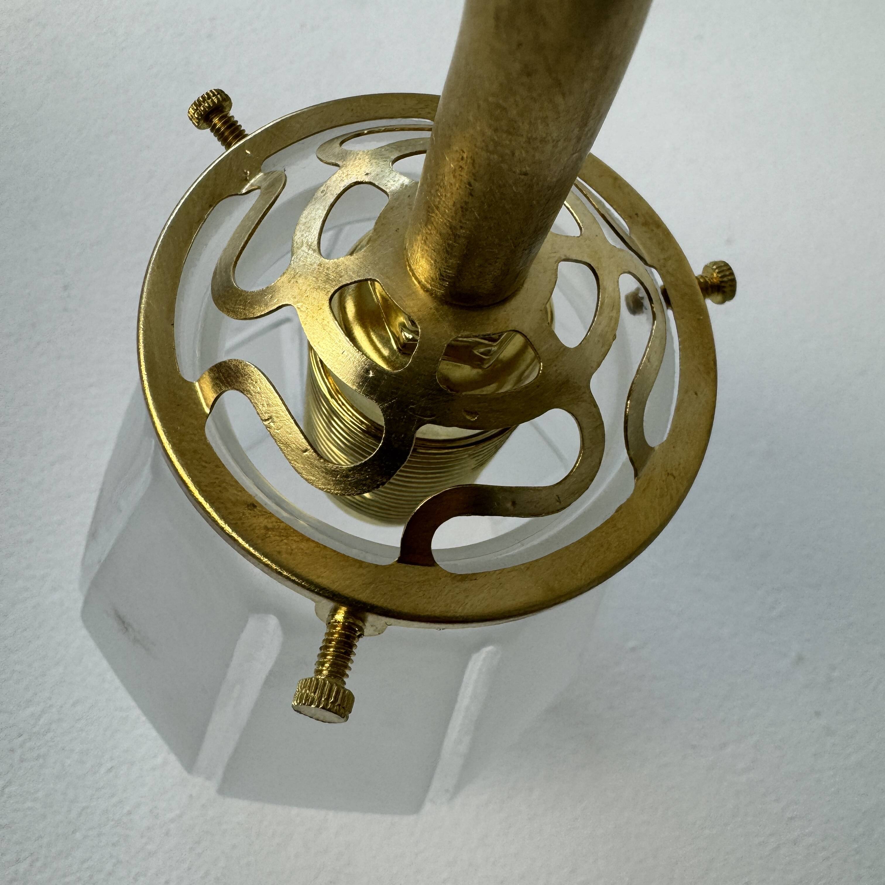 Pair of old art-deco wall lights