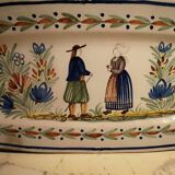Plat porcelaine Henriot Quimper