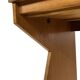 Art Deco desk, minimalist design in oak, unique 40s design, Netherlands.