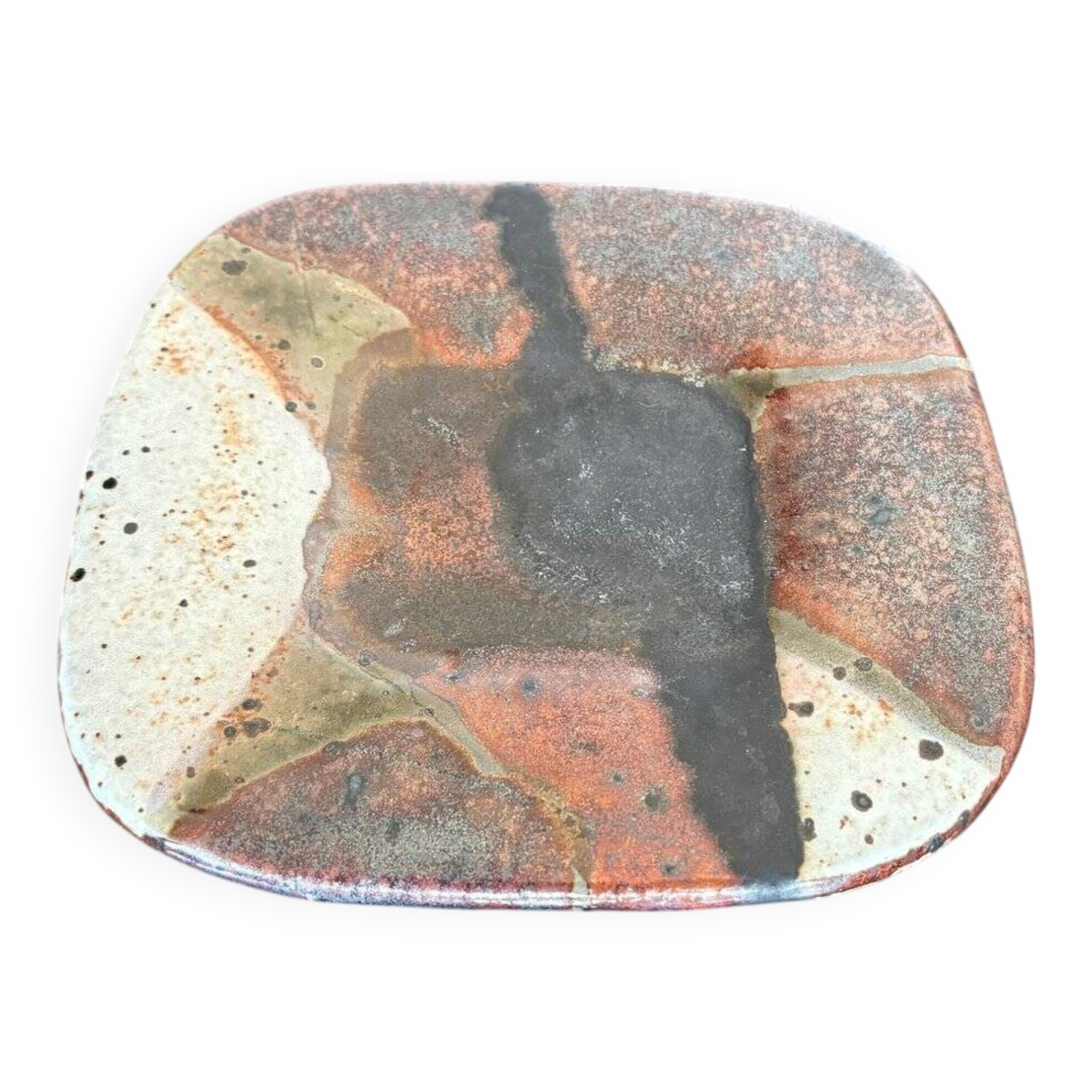 Ceramic bowl by Jacques Pouchain for Atelier Dieulefit, France, 1960s, 1965