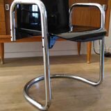 Pair of chairs "Dialogo" by Afra and Tobia Scarpa for BB ITALIA 1970