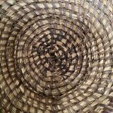 Old wicker basket / rattan