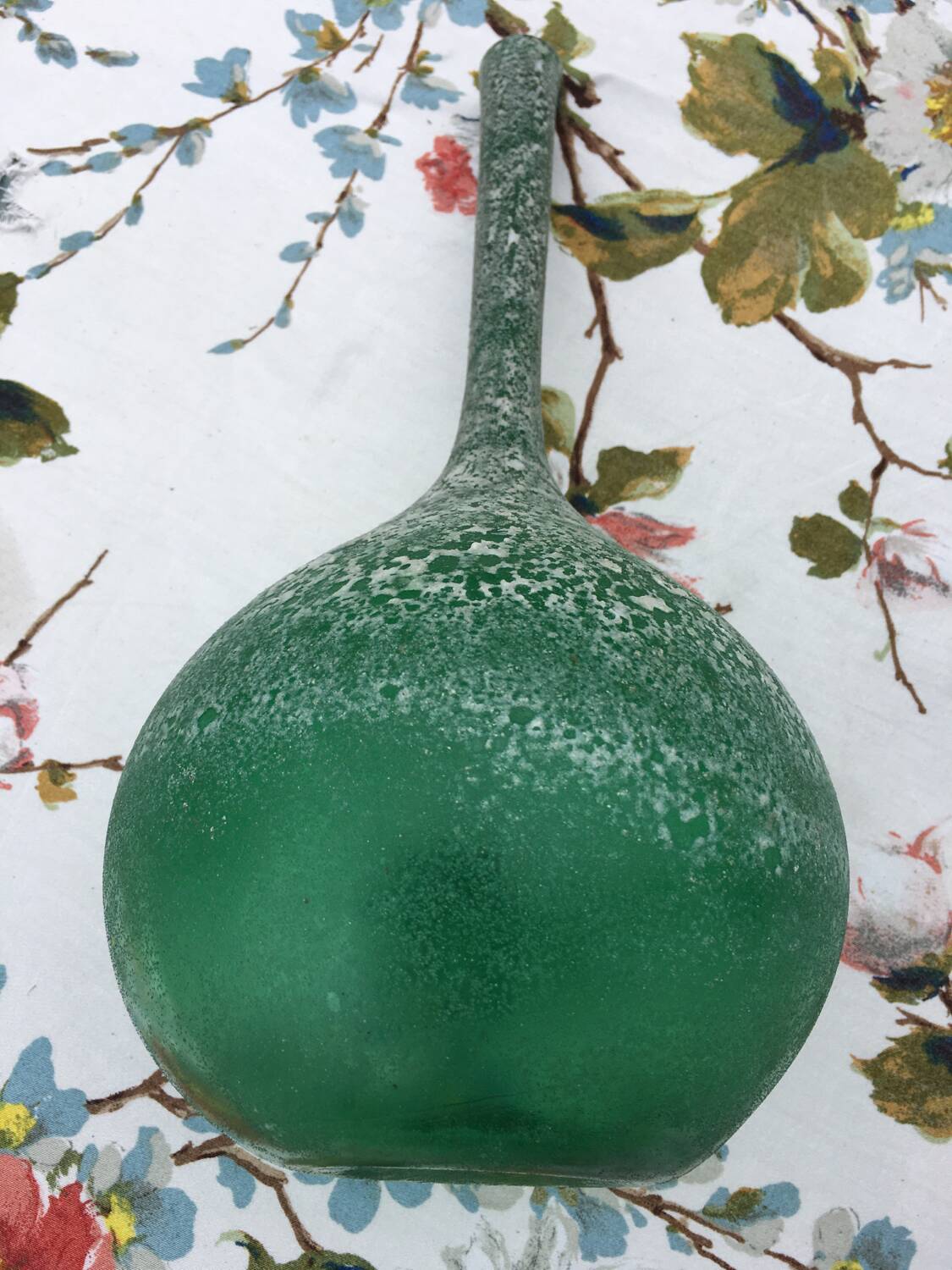 Glass soliflore vase