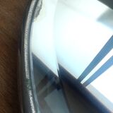 Beveled barber mirror