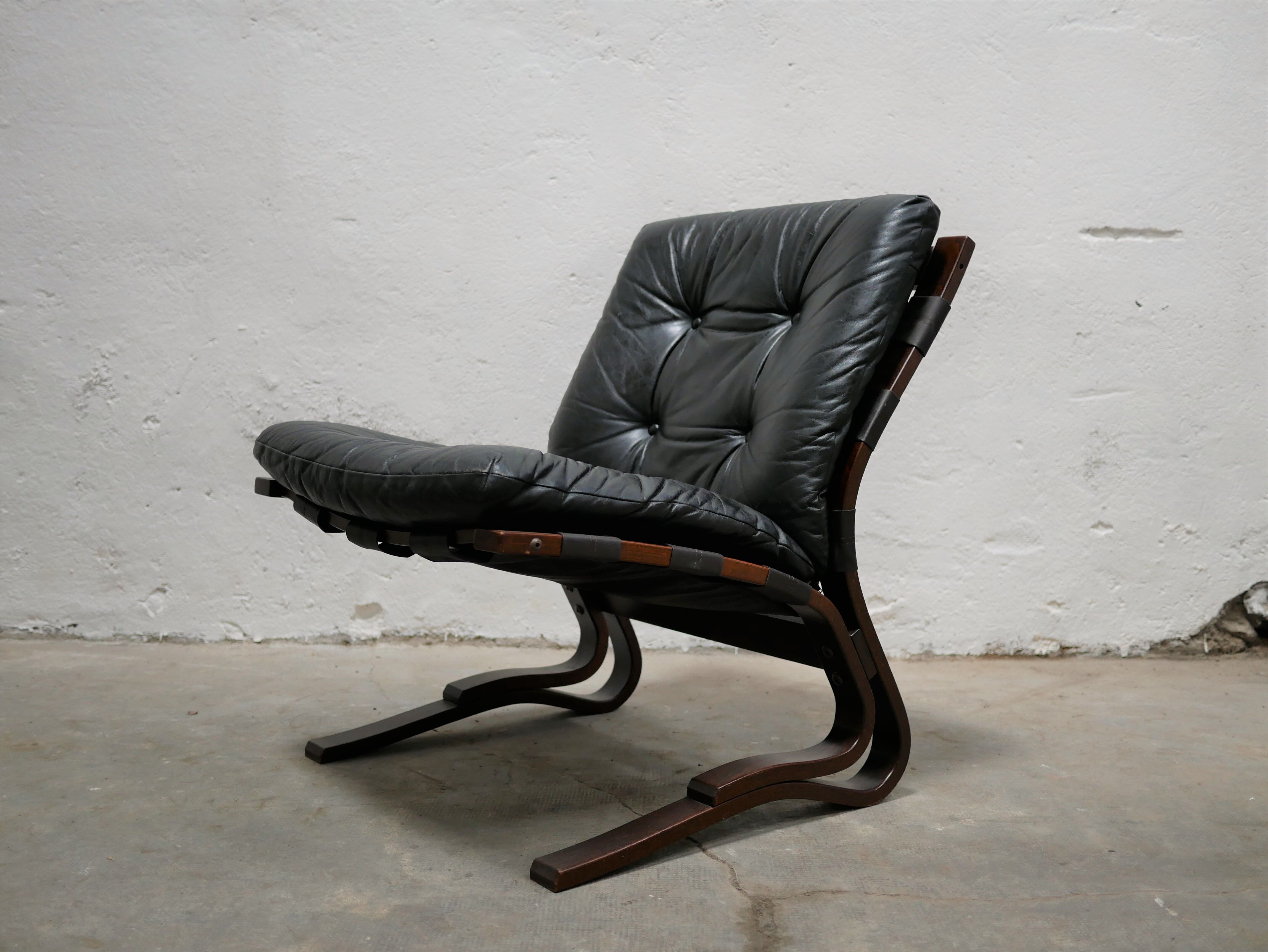 Scandinavian armchair by E. and N. Solheim for Rybo Rykken editions