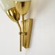 Mid-century Brass Wall Lamp/Kamenicky Senov,1970'