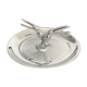 Empty vintage pelican pocket in silver metal USA