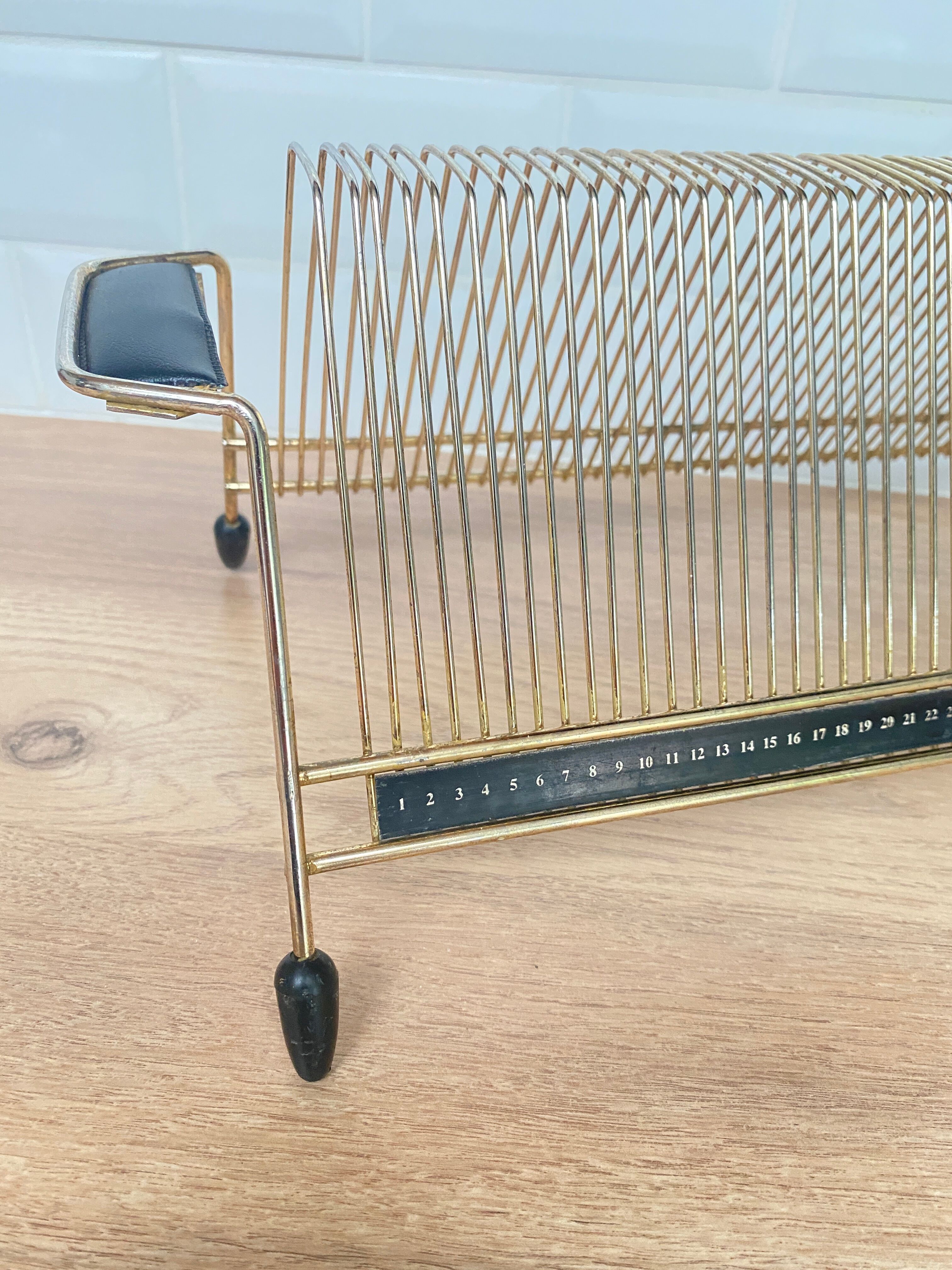 Vinyl records holder from the 50s-60s