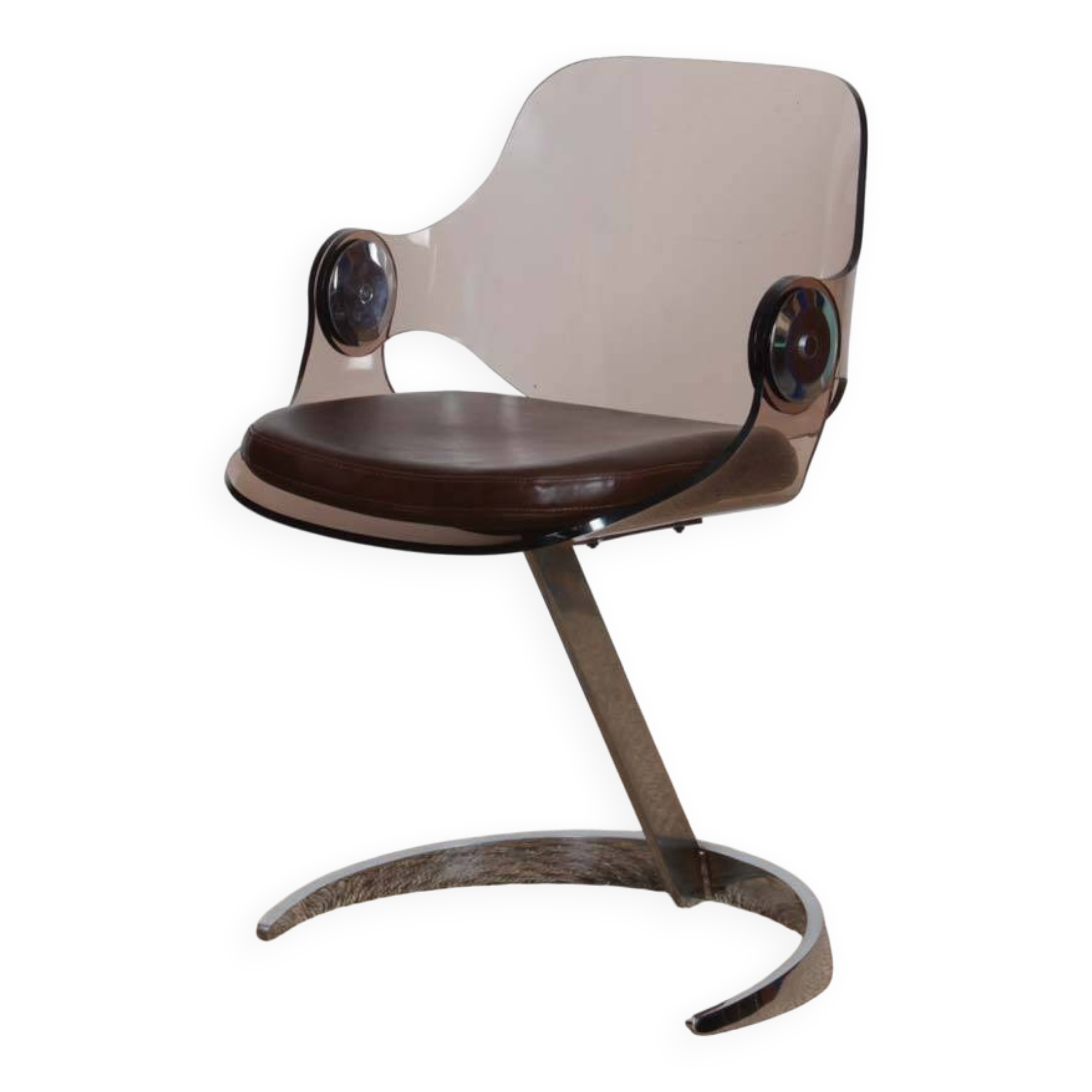 Vintage chair in the style of Boric Tabacoff, 1970