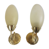 Pair of 50-60s sconces