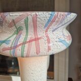 Italian lamp in Murano glass to table